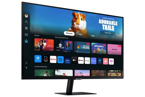 Samsung Smart Monitor/M50D/27"/VA/FHD/60Hz/4ms/Black/2R