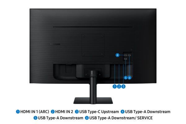 Samsung Smart Monitor/M70F/32"/VA/4K UHD/60Hz/4ms/Černá/2R