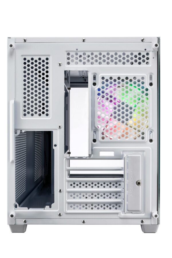 S380-WA-10- FSP S380-WA/Micro ATX/Transpar./Bílá