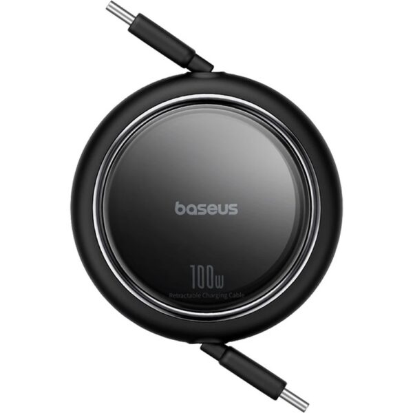 Baseus Datový kabel Free2Draw mini USB-C/USB-C 1m 100W černý