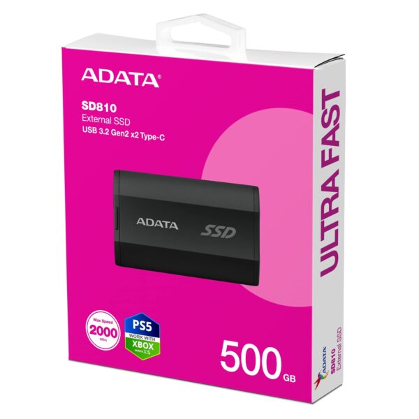 SD810_black_500_4 ADATA SD810/500GB/SSD/Externí/Černá/5R