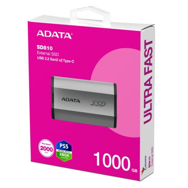 SD810_silver_1000_4 ADATA SD810/1TB/SSD/Externí/Stříbrná/5R
