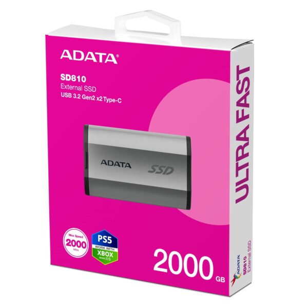 SD810_silver_2000_4 ADATA SD810/2TB/SSD/Externí/Stříbrná/5R
