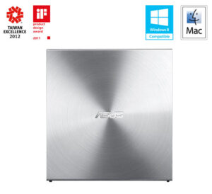 ASUS SDRW-08U5S-U stříbrná ultraslim DRW USB-A + software