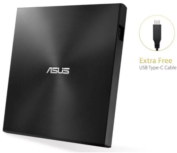 ASUS SDRW-08U9M-U černá ultraslim DRW USB-C/A