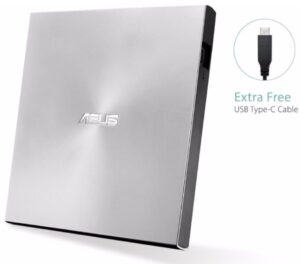 ASUS SDRW-08U9M-U stříbrná ultraslim DRW USB-C/A