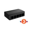 Tenda SG105M -  5x Gigabit Desktop Ethernet Mini Switch, 10/100/1000 Mb/s, 10Gb/s, fanless