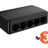 Tenda SG105M -  5x Gigabit Desktop Ethernet Mini Switch, 10/100/1000 Mb/s, 10Gb/s, fanless