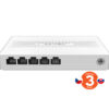 Tenda SM105 - 5x Multi-Gigabit 2.5G Ethernet Switch, 100/1000/2500 Mb/s, 25Gb/s, fanless