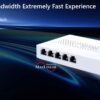 Tenda SM105 - 5x Multi-Gigabit 2.5G Ethernet Switch, 100/1000/2500 Mb/s, 25Gb/s, fanless