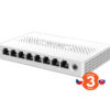 SM108_2z Tenda SM108 - 8x Multi-Gigabit 2.5G Ethernet Switch, 100/1000/2500 Mb/s, 40Gb/s, fanless