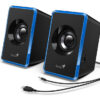 Genius SP-U125/Stereo/3W/Černá-modrá