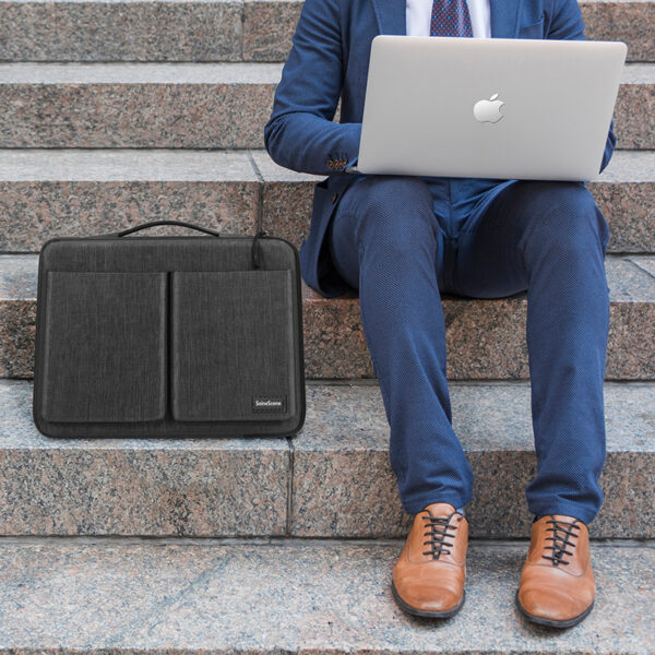 Seine Scene Taška na notebook Seine Scene Orleans sleeve 15,6" - černá