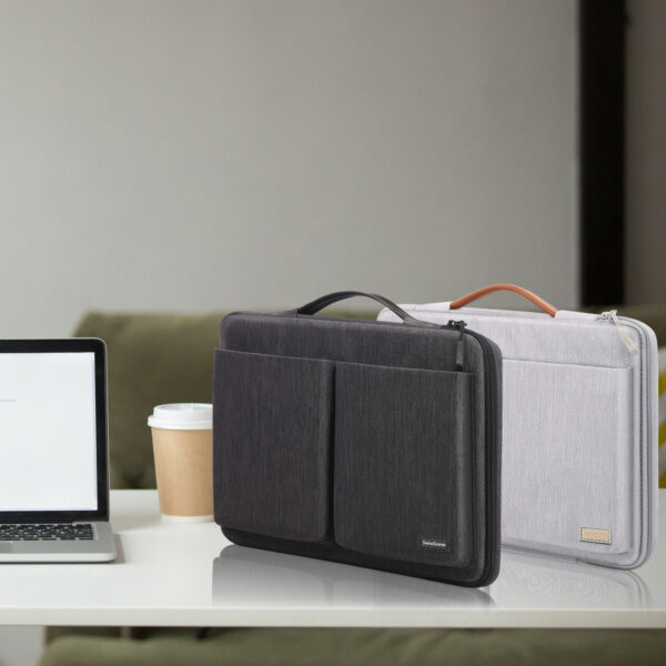 SSOR_grey-05-1 Seine Scene Taška na notebook Seine Scene Orleans sleeve 16'' - šedá