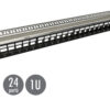SX24M-0-STP-BK-UNI-N-ikony_s 19" modulární neosazený patch panel Solarix 24 portů 1U SX24M-0-STP-BK-UNI-N