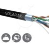 Instalační kabel Solarix CAT5E FTP PE Fca venkovní 305m/box SXKD-5E-FTP-PE
