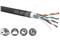 Instalační kabel Solarix CAT5E FTP PVC+PE Fca dvojitý plášť 305m/cívka SXKD-5E-FTP-PVC+PE