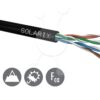 Instalační kabel Solarix CAT5E UTP PE Fca venkovní 100m/box SXKD-5E-UTP-PE