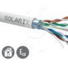 Instalační kabel Solarix CAT6 FTP PVC Eca 500m/cívka SXKD-6-FTP-PVC