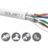 Instalační kabel Solarix CAT6A STP LSOH Dca-s1,d2,a1 500m/cívka SXKD-6A-STP-LSOH