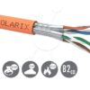 Instalační kabel Solarix CAT7A SSTP LSOHFR B2ca-s1,d1,a1 500m/cívka SXKD-7A-1200-SSTP-LSOHFR-B2ca