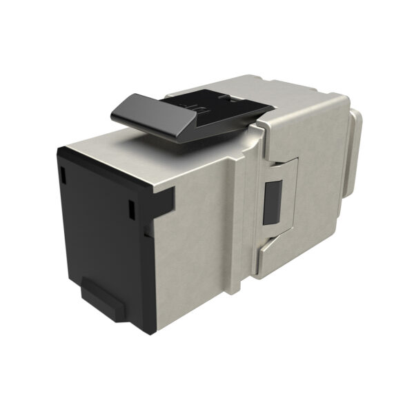 SXKJ-xx_STP-BK-NA-3 MULTIPACK 24 ks - rychlozařezávací keystone Solarix CAT5E STP SXKJ-5E-STP-BK-NA