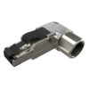 SXRJ45-xx-STP-BK-SA-U_1 Konektor MPTL 90° RJ45 CAT6A STP samořezný SXRJ45-6A-STP-BK-SA-U