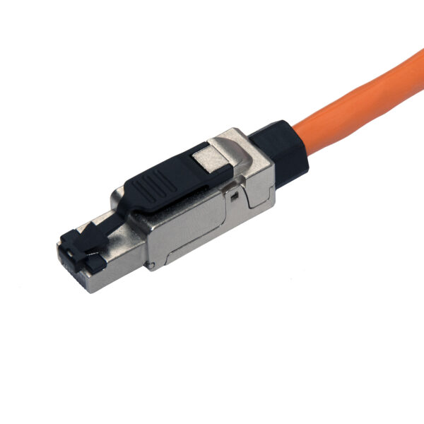 SXRJ45-xx-STP-BK-SA_3-2 Konektor MPTL univerzální RJ45 CAT5E STP samořezný SXRJ45-5E-STP-BK-SA