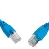 SOLARIX patch kabel CAT6 SFTP PVC 3m modrý snag-proof