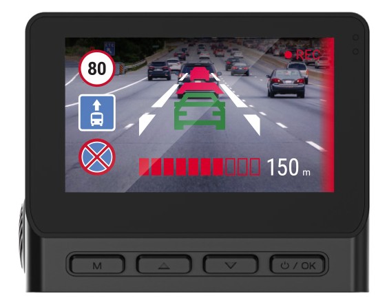 RS984 GPS autokamera s rozlišením 4K a wifi