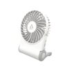 ARCTIC Summair 2Go (White) - Rechargeable Pocket Fan with Stand (74 hours of battery life and variab