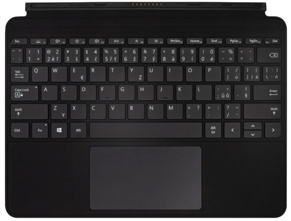 Surface_Go_Black_CZ_top_real Microsoft Surface Go Type Cover (Black) Refresh, Commercial, CZ&SK