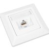 Zásuvka Solarix CAT6 STP 1 x RJ45 pod omítku bílá