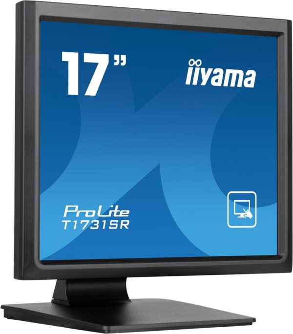 T1731SR-B1S-20- 17" iiyama T1731SR-B1S - SXGA,250cd,RES,IP54,BLK