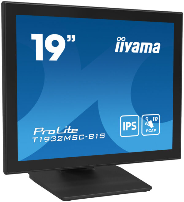 T1932MSC-B1S-20- 19" iiyama T1932MSC-B1S:IPS,SXGA,PCAP,HDMI,DP