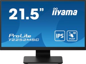 22" LCD iiyama T2252MSC-B2: IPS,FHD,10P,DP,HDMI
