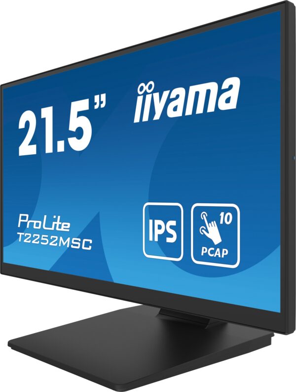 T2252MSC-B2-30- 22" LCD iiyama T2252MSC-B2: IPS,FHD,10P,DP,HDMI
