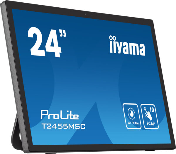 T2455MSC-B1-20- 24" LCD iiyama T2455MSC-B1:IPS,FHD,P-CAP,HDMI