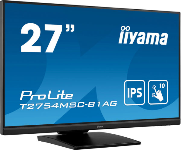 27" iiyama T2754MSC-B1AG: IPS,FHD,AG,10P,HDMI,repr