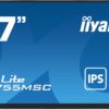 27" iiyama T2755MSC-B1:IPS,FHD,PCAP,Webcam