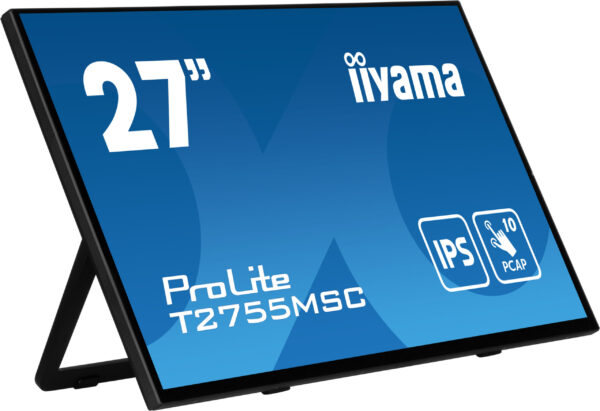 27" iiyama T2755MSC-B1:IPS,FHD,PCAP,Webcam