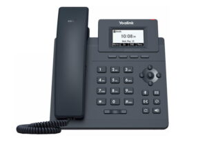 T30P-front_s Yealink SIP-T30P SIP telefon, PoE, 2,3" 132x64 nepodsv. LCD, 1 x SIP úč., 100M Eth