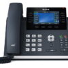 T46U-front-light-on_s Yealink SIP-T46U SIP telefon, PoE, 4,3" 480x272 LCD, 27 prog.tl.,2xUSB, Gig