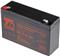 T6UPS0013_n Akumulátor T6 Power NP6-12, 6V, 12Ah, F2