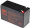 T6UPS0024_n Akumulátor T6 Power NP12-7.2, 12V, 7,2Ah, F2