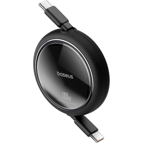 Baseus Datový kabel Free2Draw mini USB-C/USB-C 1m 100W černý