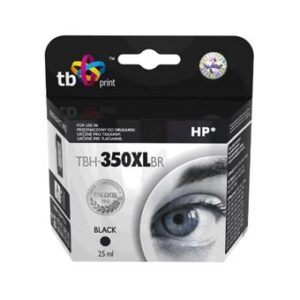 TBH-350XLBR_s Ink. kazeta TB komp.s HP CB336EE Black ref.