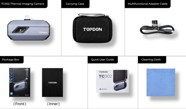 TOPDON TCView TC002 termální infra kamera