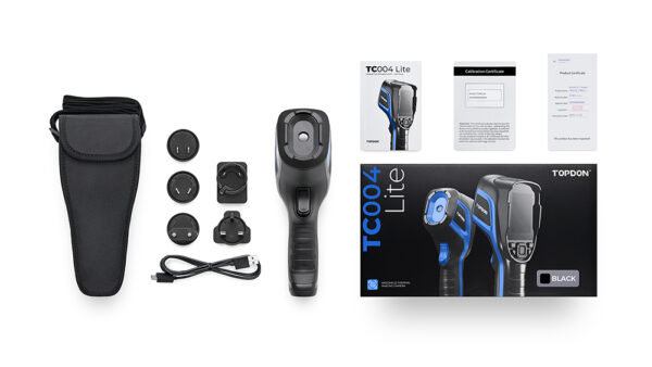 TOPDON termální infra kamera TC004Lite/2,8" displej/160x120/IP54/zoom 4x/USB-C/