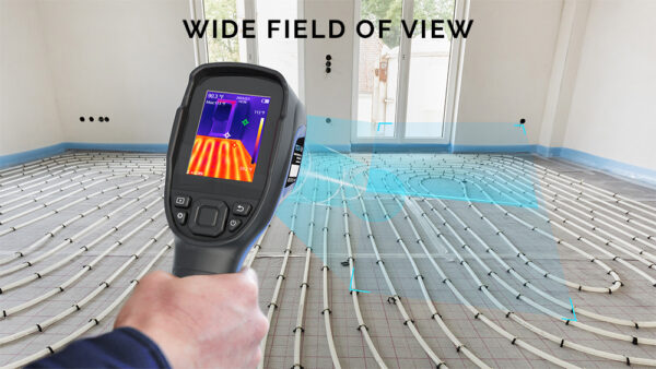 TOPDON termální infra kamera TC004Lite/2,8" displej/160x120/IP54/zoom 4x/USB-C/